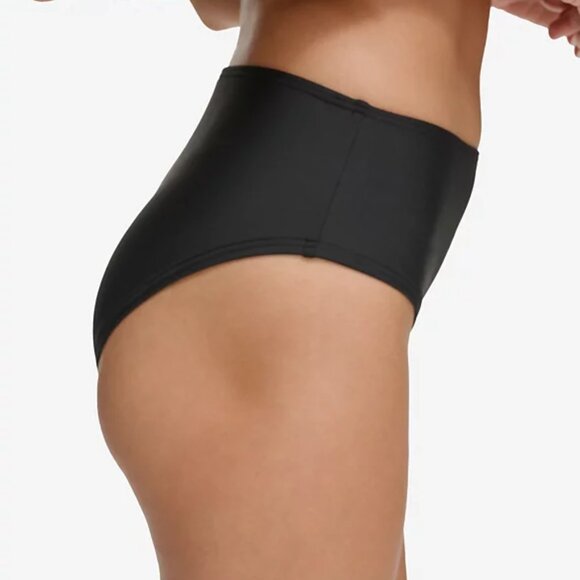 NWT DKNY Women's Classic Mid Rise Bikini Bottoms Sz XL - Picture 2 of 8